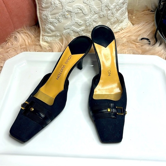 Louis Vuitton Shoes - LOUIS VUITTON VINTAGE NEVER WORN HEELS